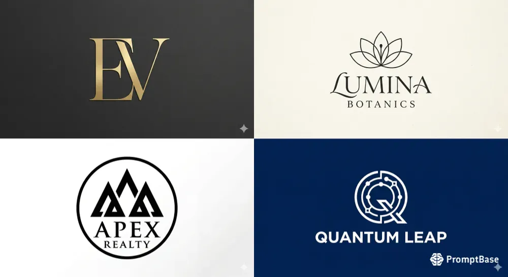 Minimalist Logo And Monogram Generator