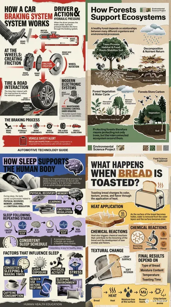 Editorial Collage Infographics