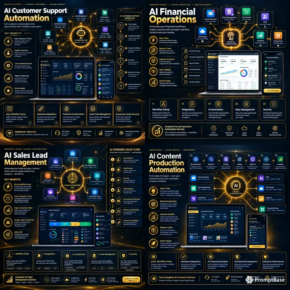 Workflow Automation Infographics