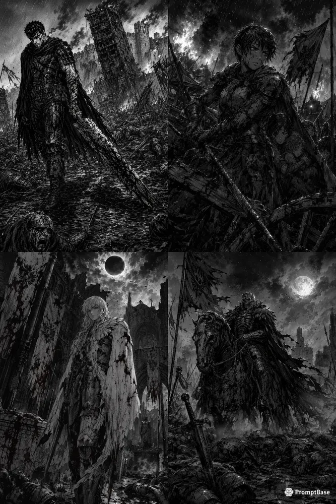 Berserk Inspired Dark Fantasies