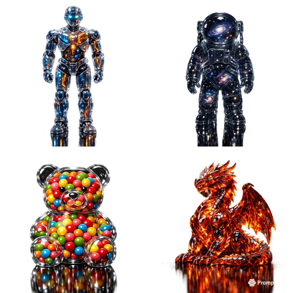 Transparent Sculptures