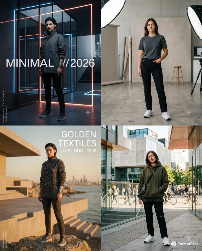 3D Fashion Apparel Mockups
