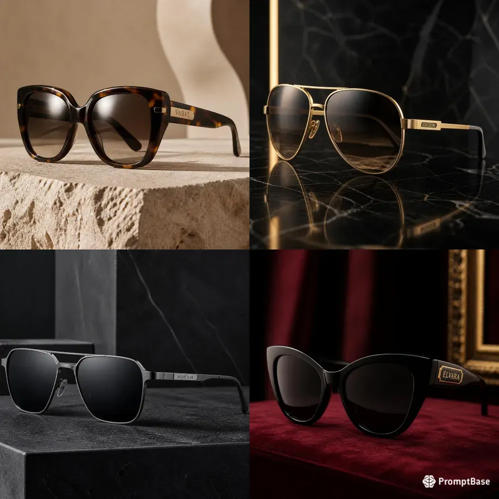 Luxury Eyewear Product Photography