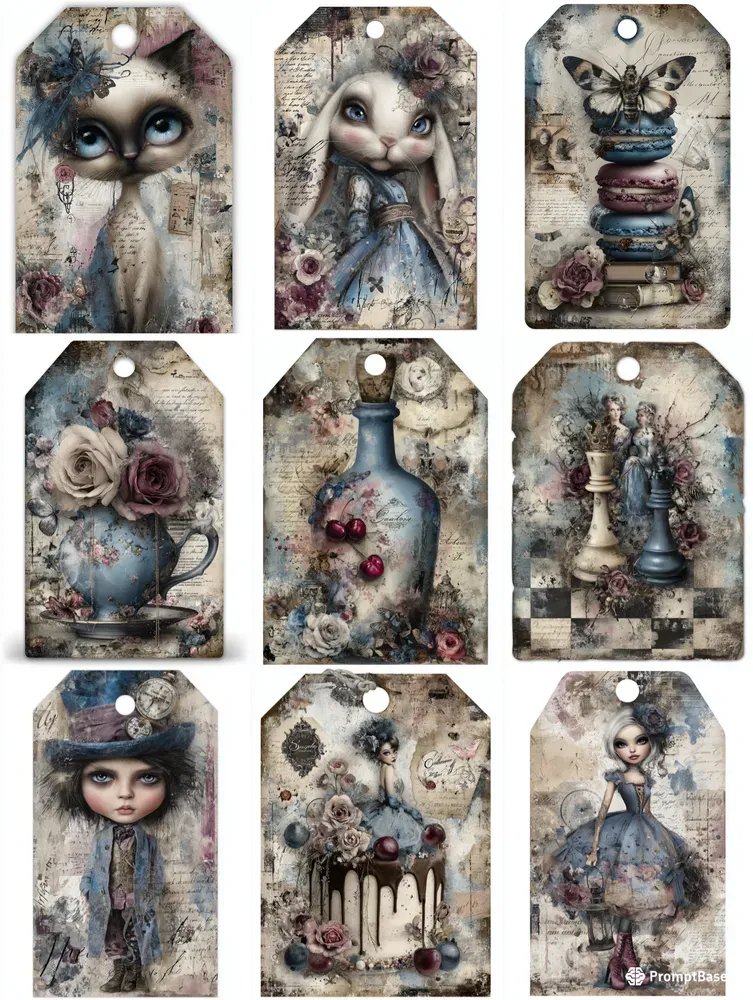 Alice In Gothic World Product Tags