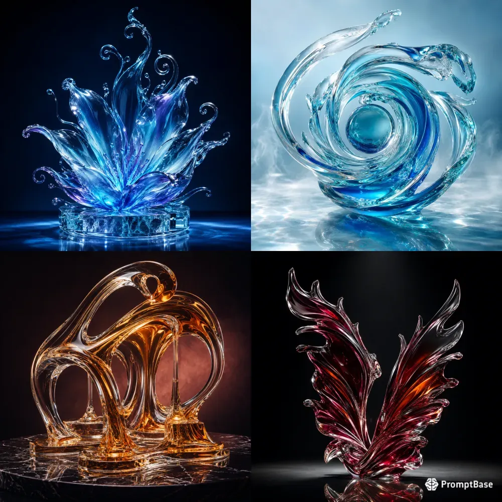 Chromatic Glass Alchemies