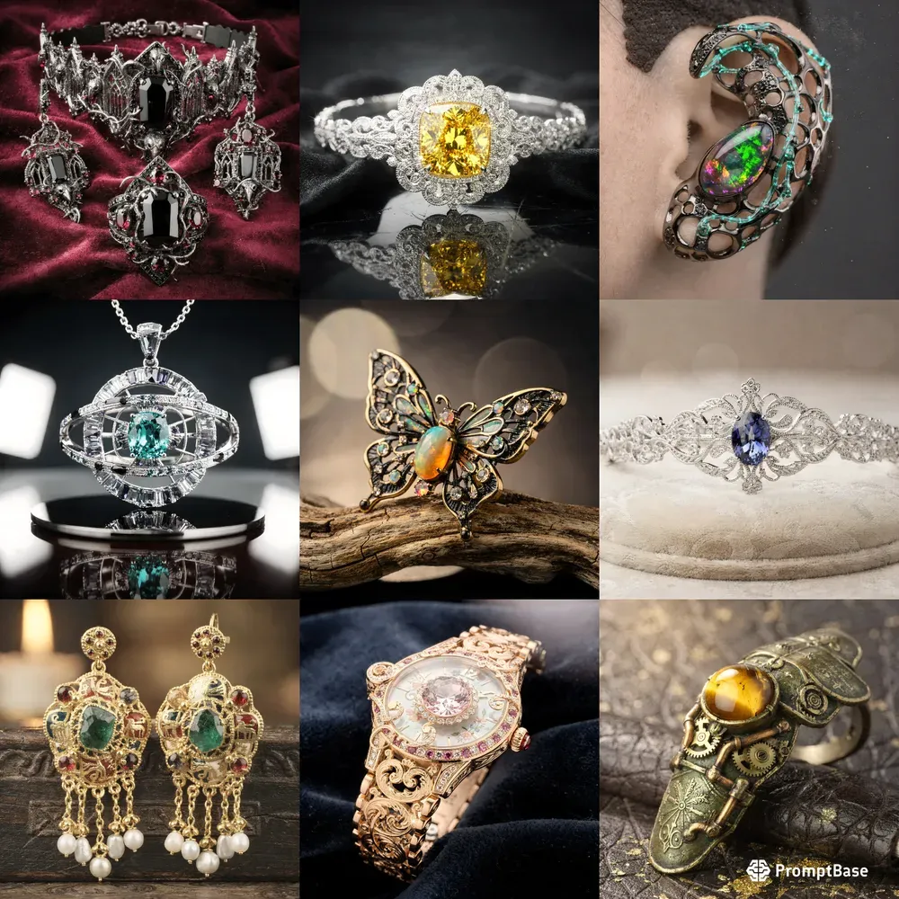 Flux Ultra Realistic Jewelry Masters