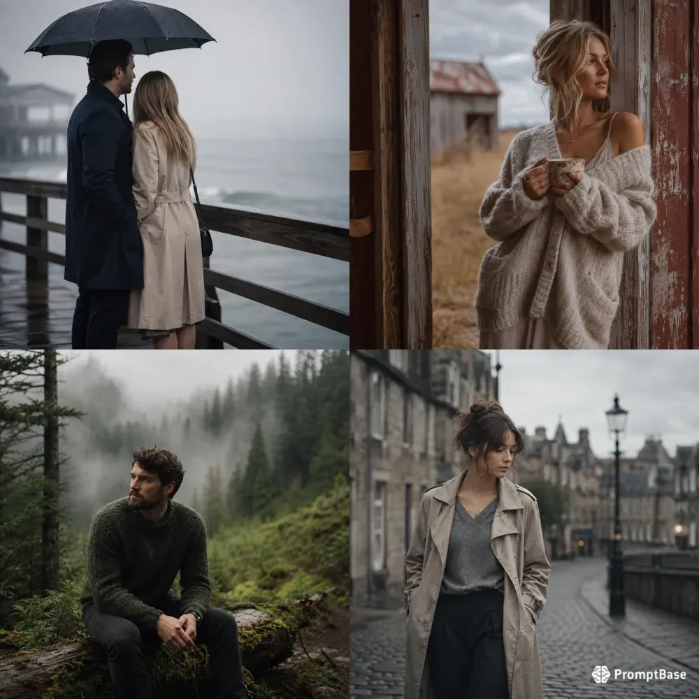 Moody Cloudy Day Portraits