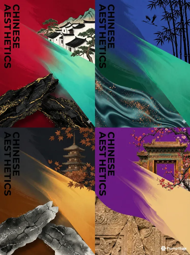 Modern Chinese Aesthetic Poster Creators
