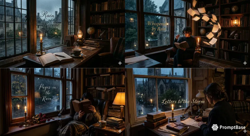 Rainy Window Studies