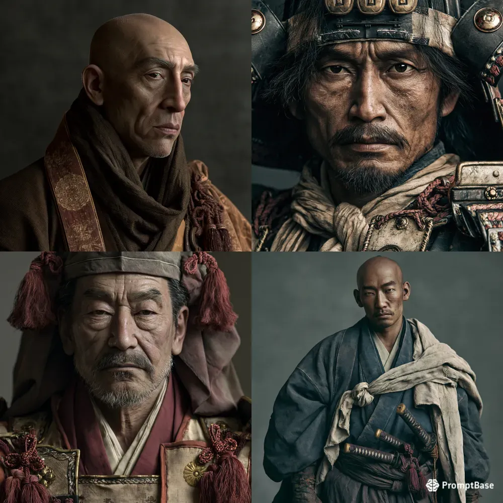 Historical Samurai Portraits