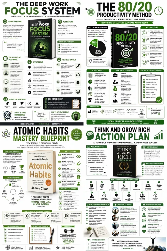 Book Wisdom Infographic Generator