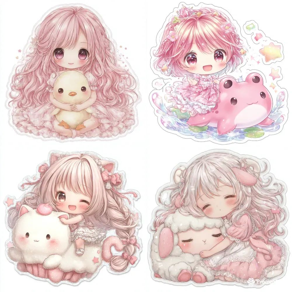Dessert Fairy Sticker Packs