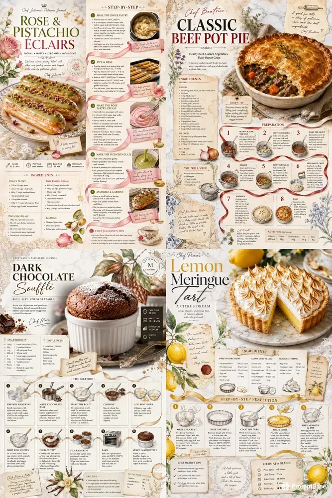 Artisan French Patisserie Recipe Creators