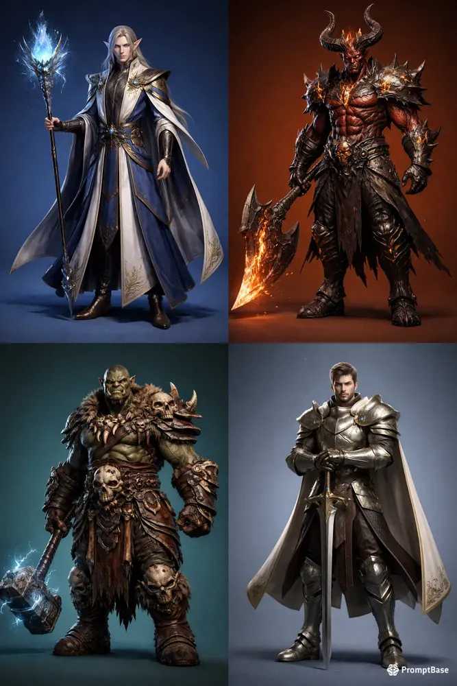 Ultimate Aaa 3D RPG Characters