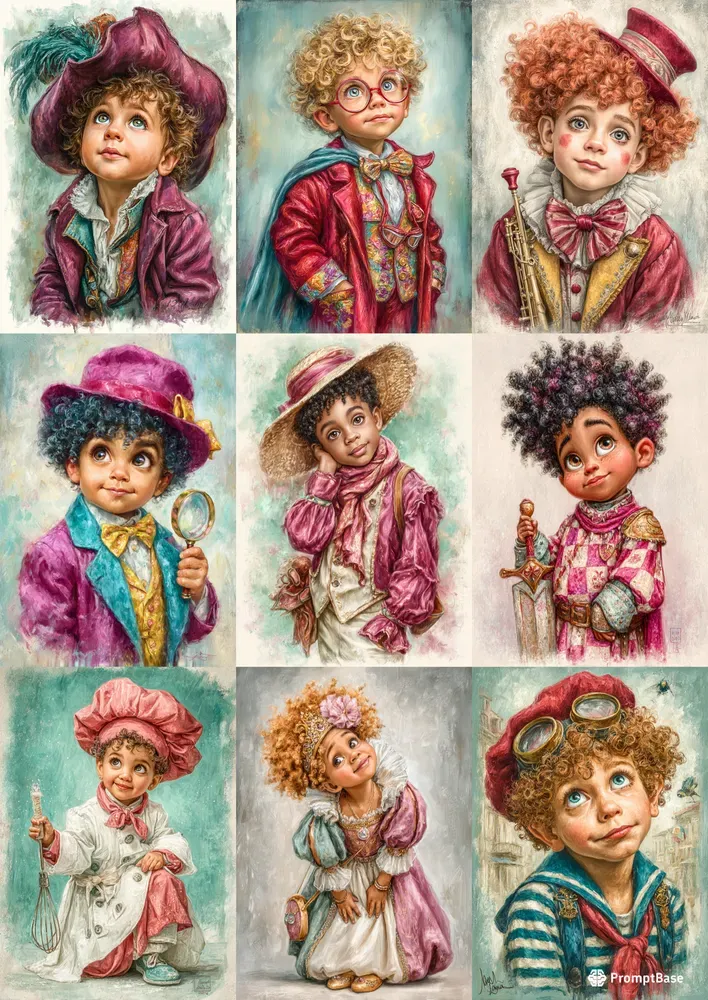 Fantasy Role Child Portraits