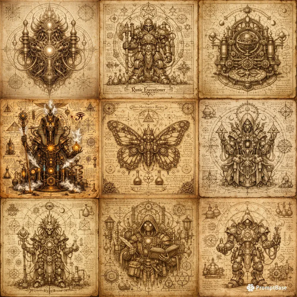 Occult Machine Blueprints