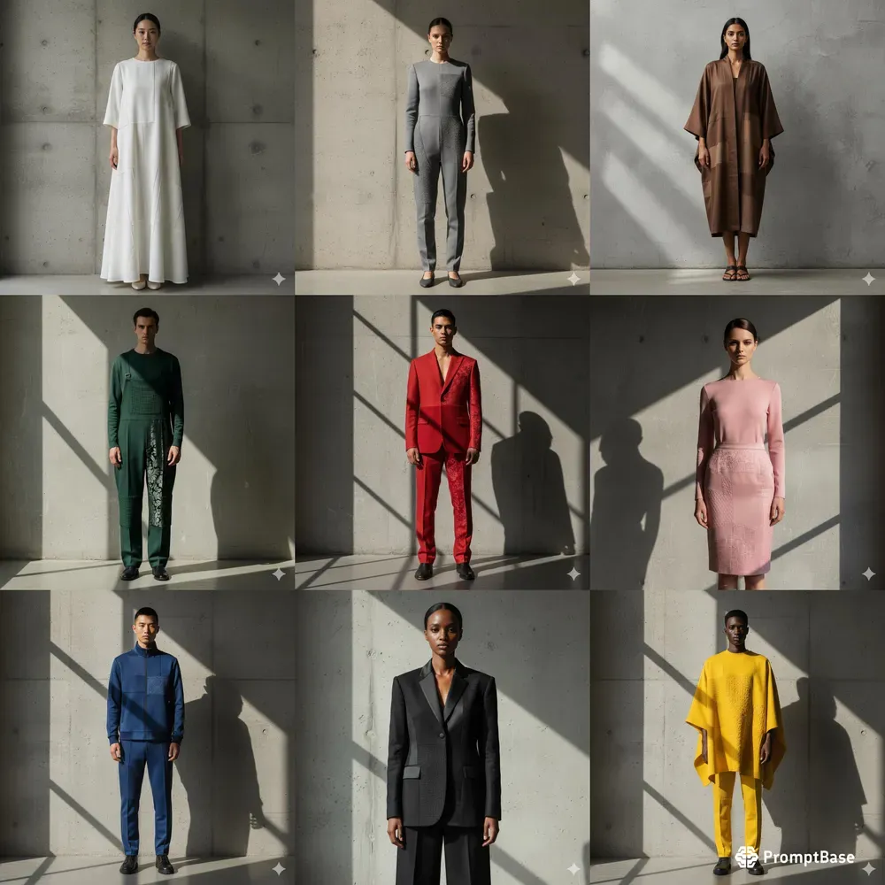 Minimalist Sleek Fashion Photos