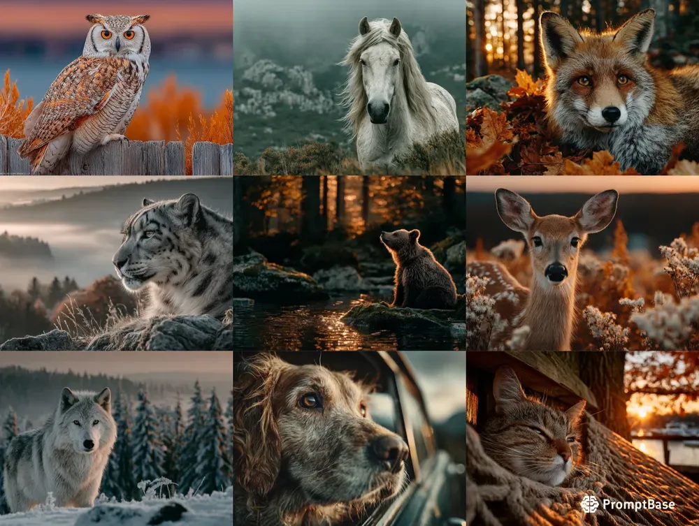 Cinematic Golden Hour Wildlife