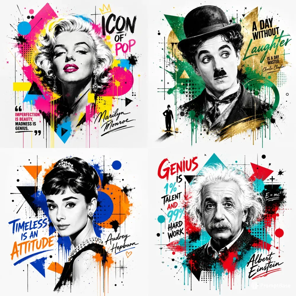 Premium Pop Art Portraits