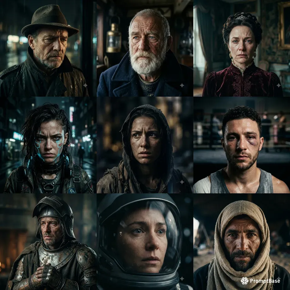 Cinematic Emotional Portraits