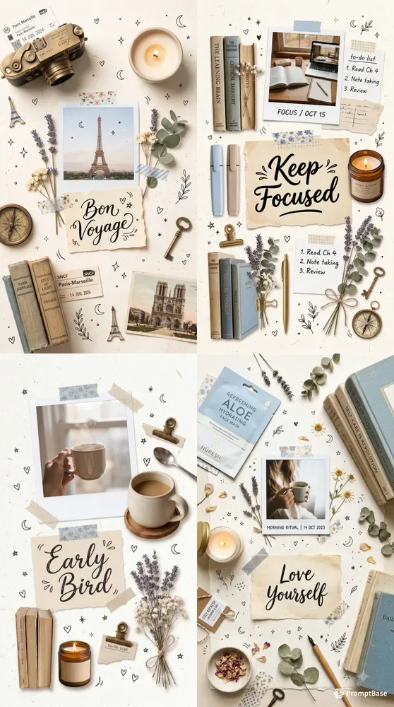 Aesthetic Mood Board Collage Makers