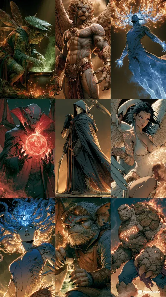 Arcane Hybrid Beasts