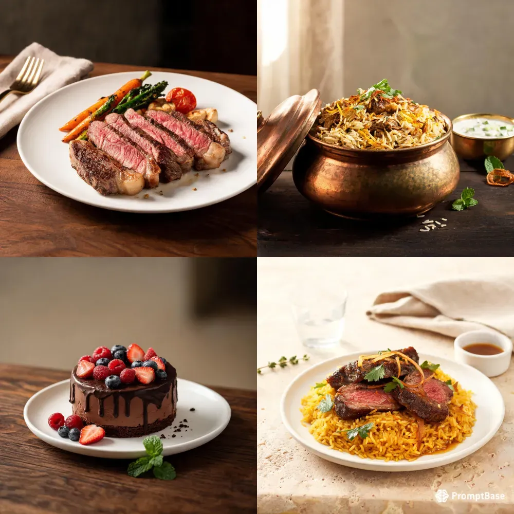 Luxury Food Editorial Creators