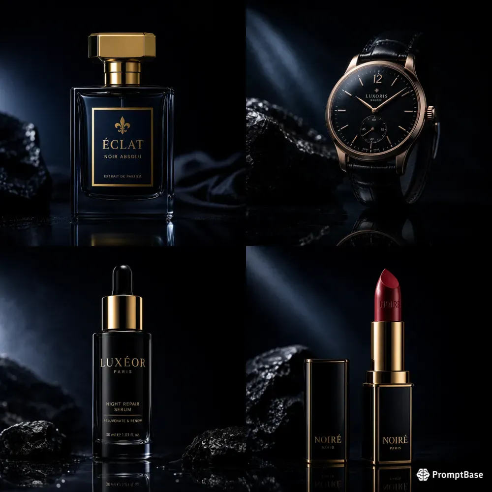 Luxury Dark Moody Product Photographers