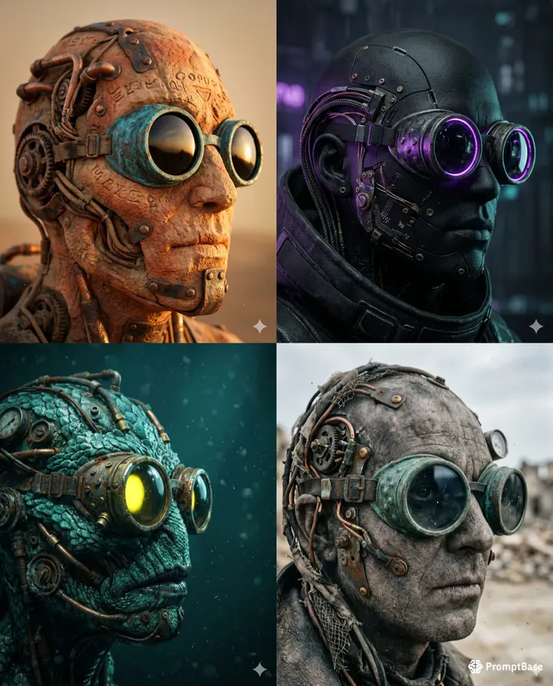 Biomechanical Cyber Humanoids