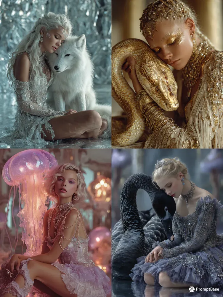 Surreal Fantasy Couture Generator
