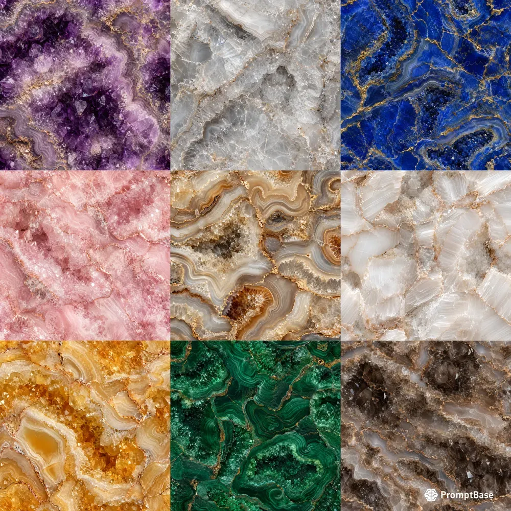 Crystal Geode Tumbler Wrap Tiles