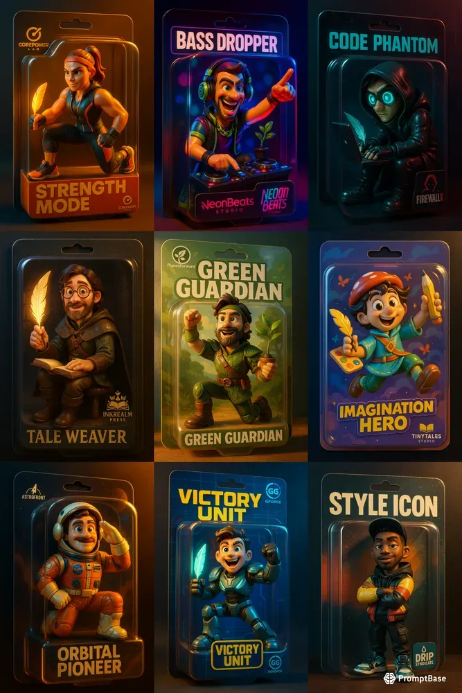 Brandable Action Figures