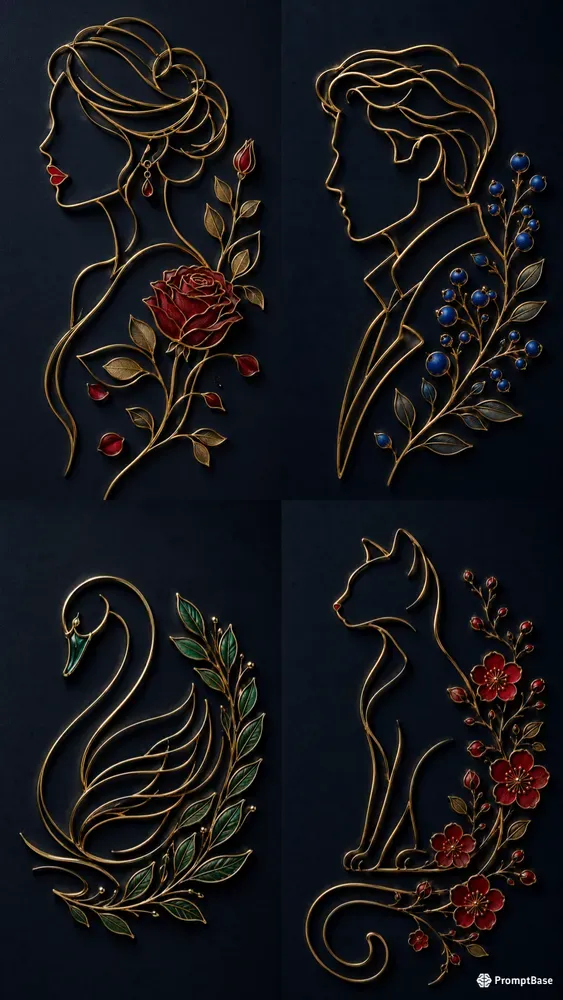 Sophisticated 3D Profile Graphic Creators