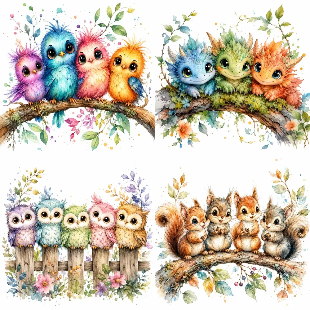 Whimsical Fluffy Character Collections