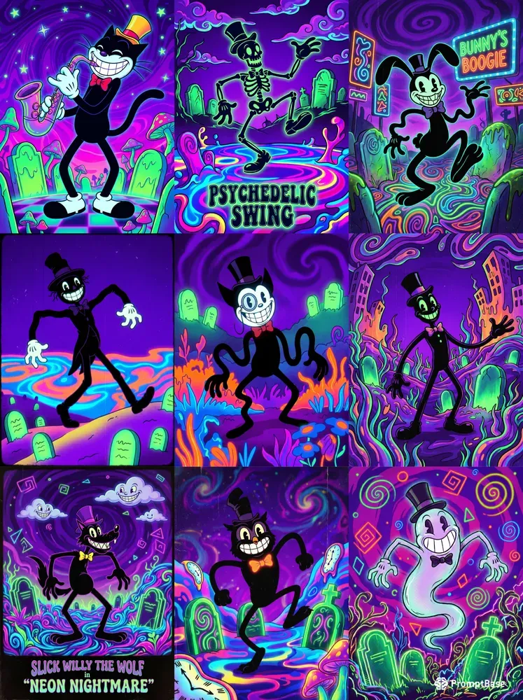 Vintage Rubber Hose Popsurrealisms