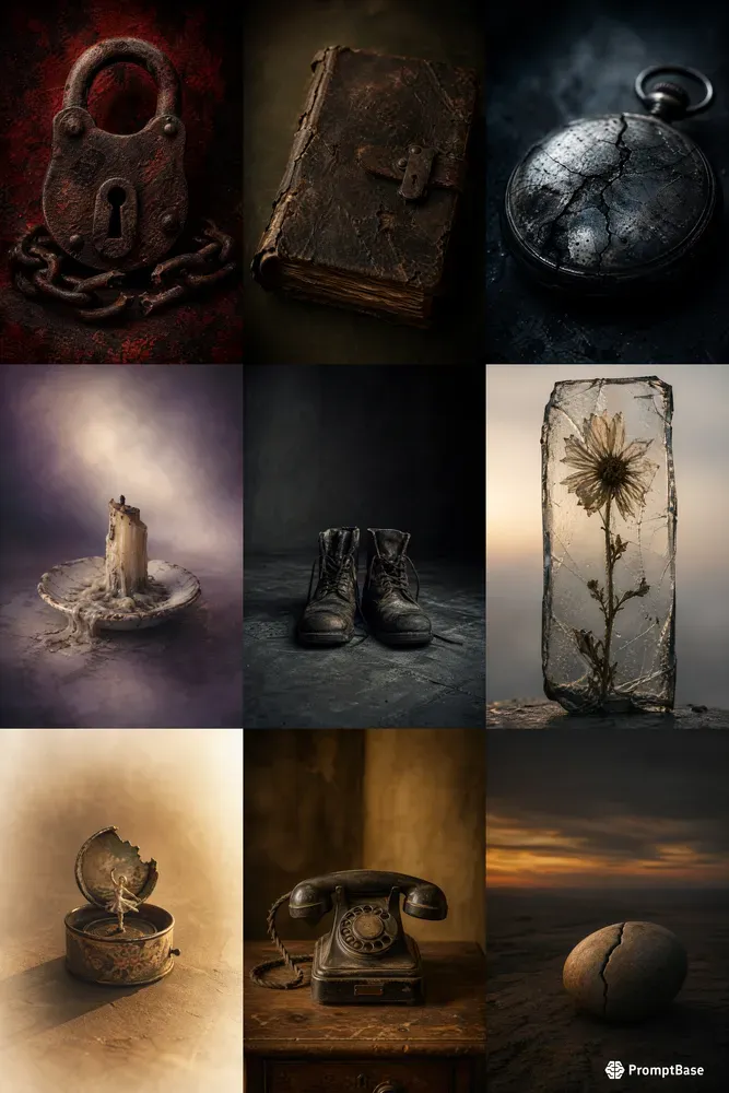 Emotion Bottled Still Life Art
