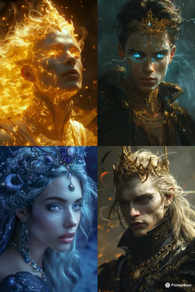 Mythological Gods Portraits