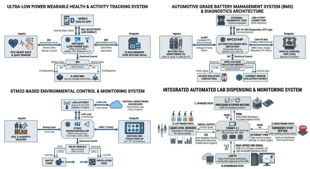 Embedded System Architecture Diagrams