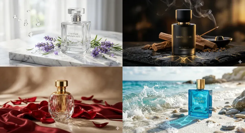 Pro Luxe Fragrance Ad Concepts