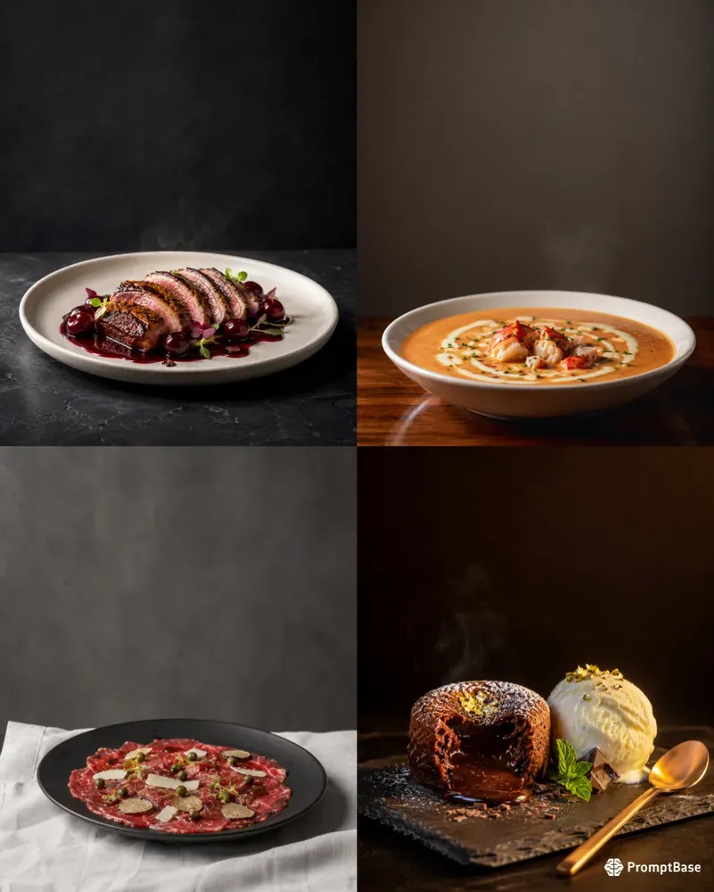 Restaurant Hero Dish Photography Builders