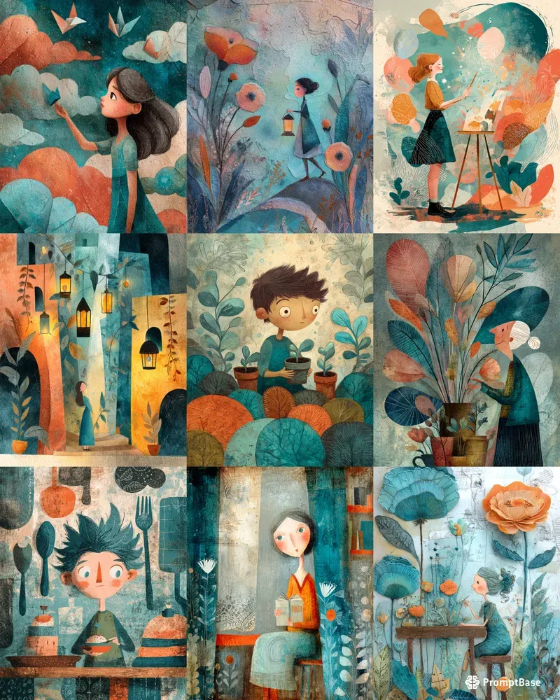 Whimsical Storybook Portraits