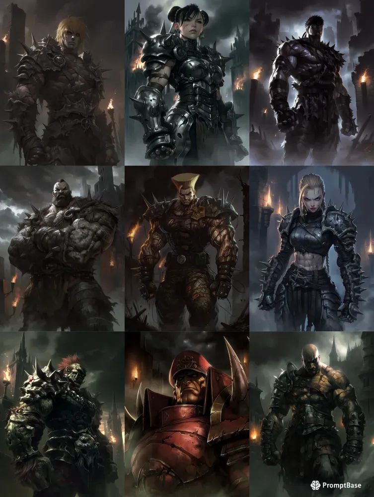Street Fighter Dark Fantasies