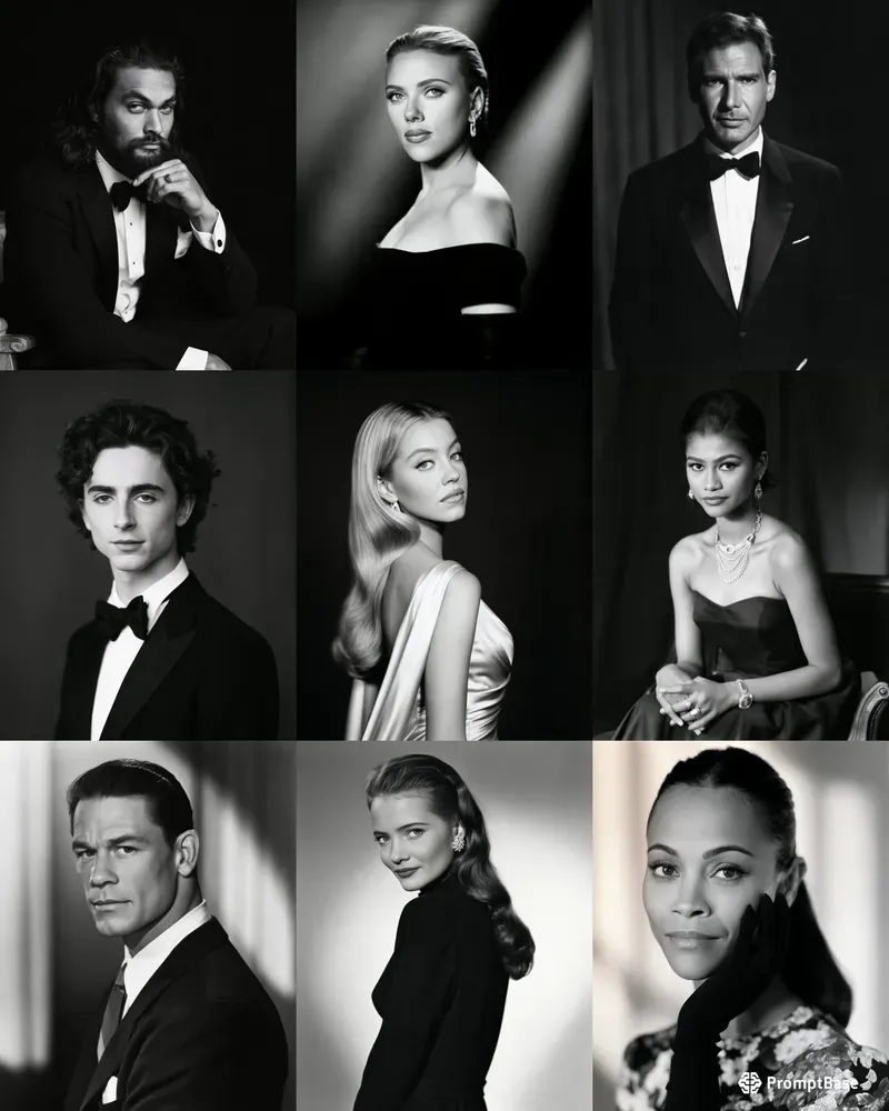 Your Photos As Classic Hollywood