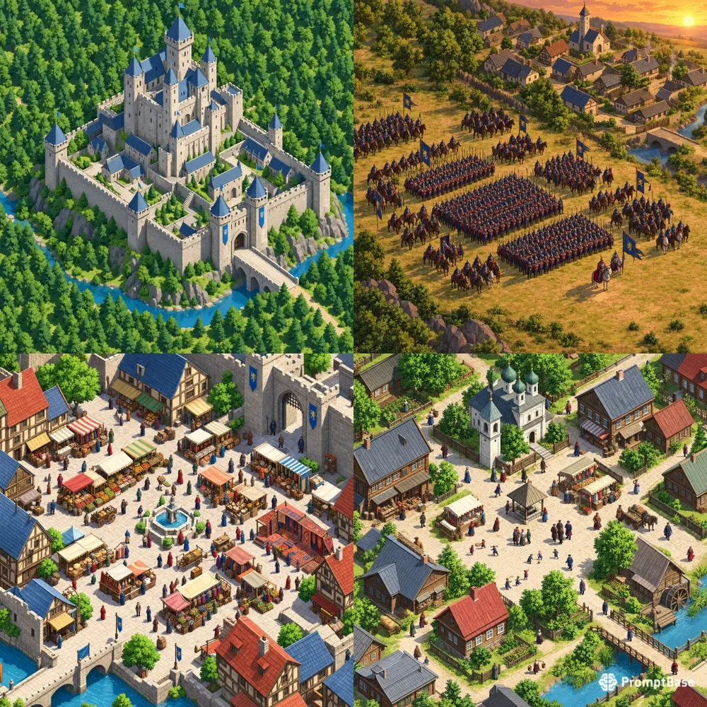 Village Scene Generator