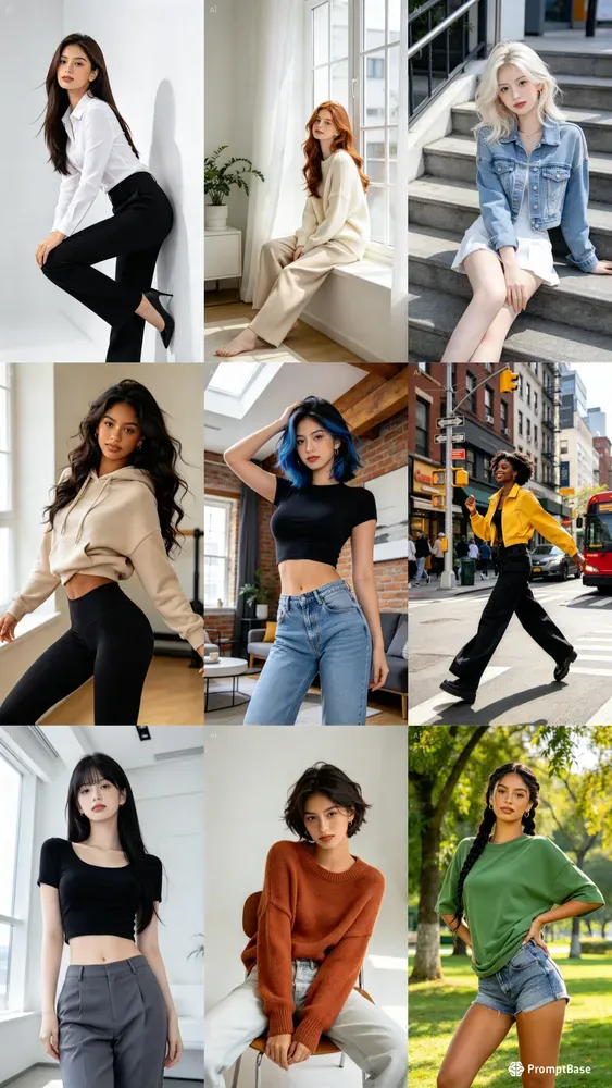 Natural Full Body Portraits