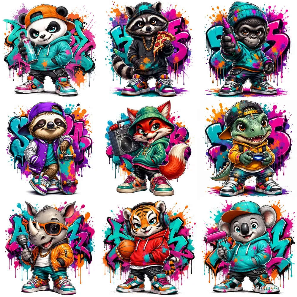 Street Graffiti Mascot Art