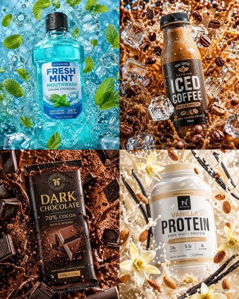 Ingredient Splash Compositions