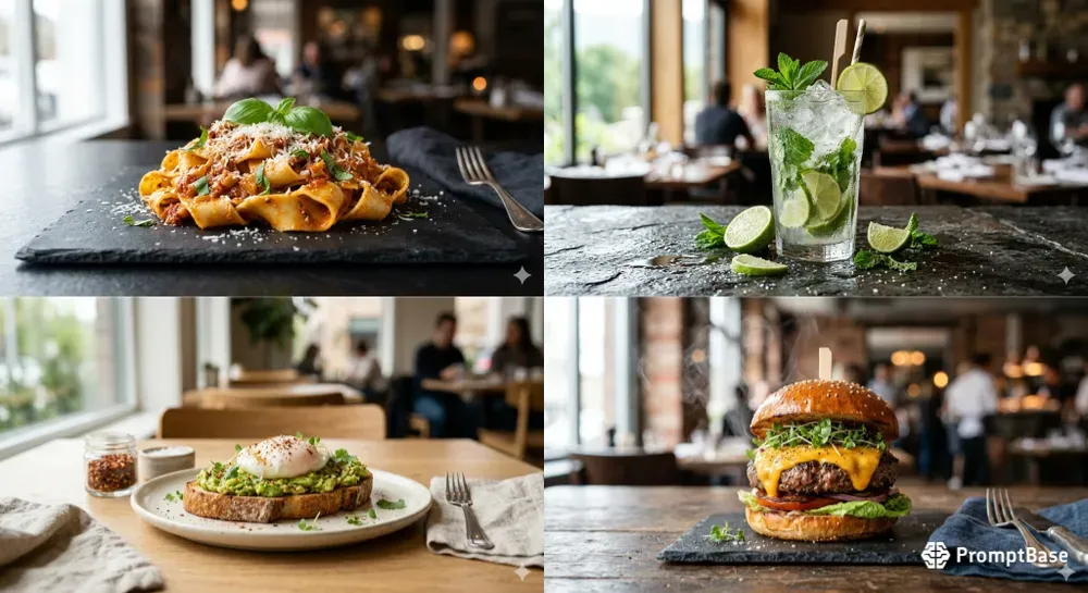 Ultrarealistic Editorial Food Photography