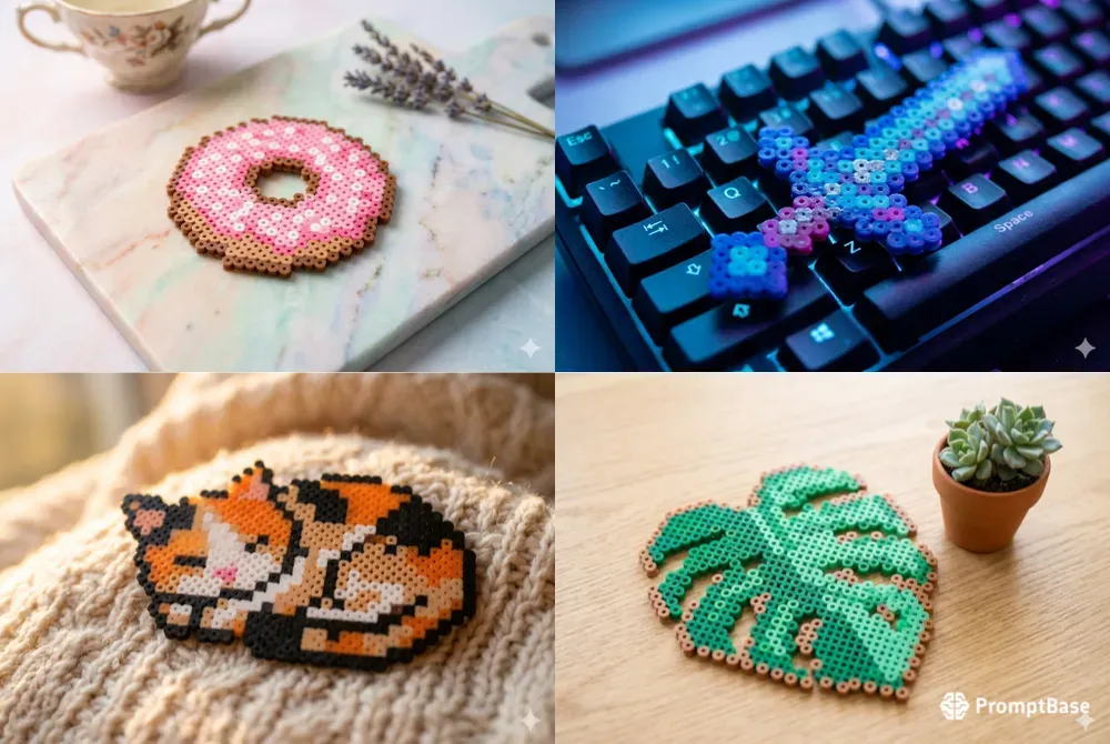 Macro Perler Art Concept Creators