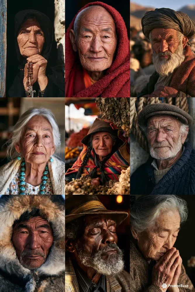 Elder Portrait Generator